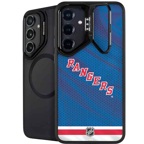 NHL New York Rangers Home Jersey Galaxy S24 FE Kickstand Case